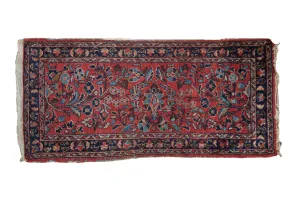1.5x3 Vintage Fine Lilihan Rug Mat