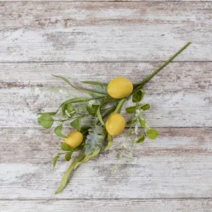 18" LEMON & WILD FLOWER PICK