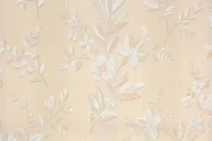 1920s Floral Vintage Wallpaper