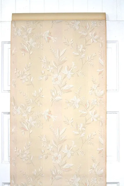 1920s Floral Vintage Wallpaper