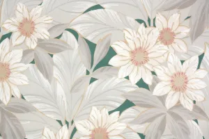 1930s Botanical Vintage Wallpaper