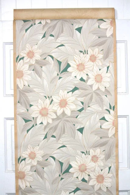 1930s Botanical Vintage Wallpaper