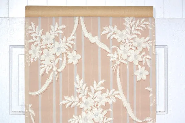 1930s Floral Vintage Wallpaper