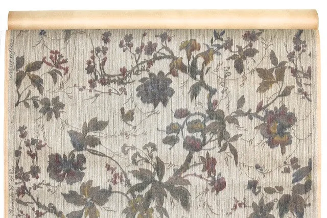 1930s Floral Vintage Wallpaper