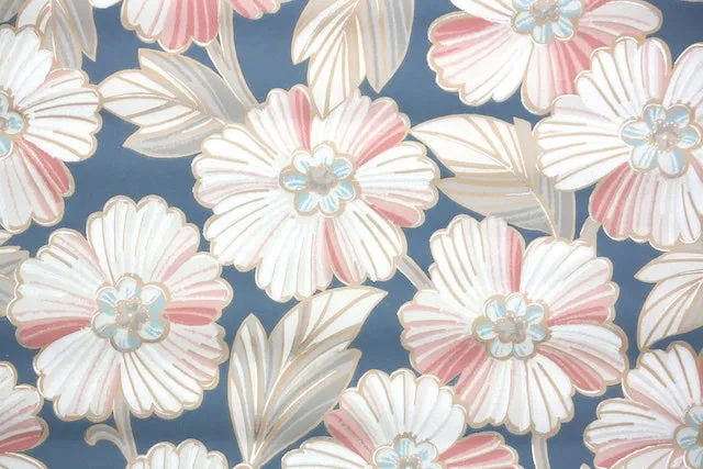 1930s Floral Vintage Wallpaper