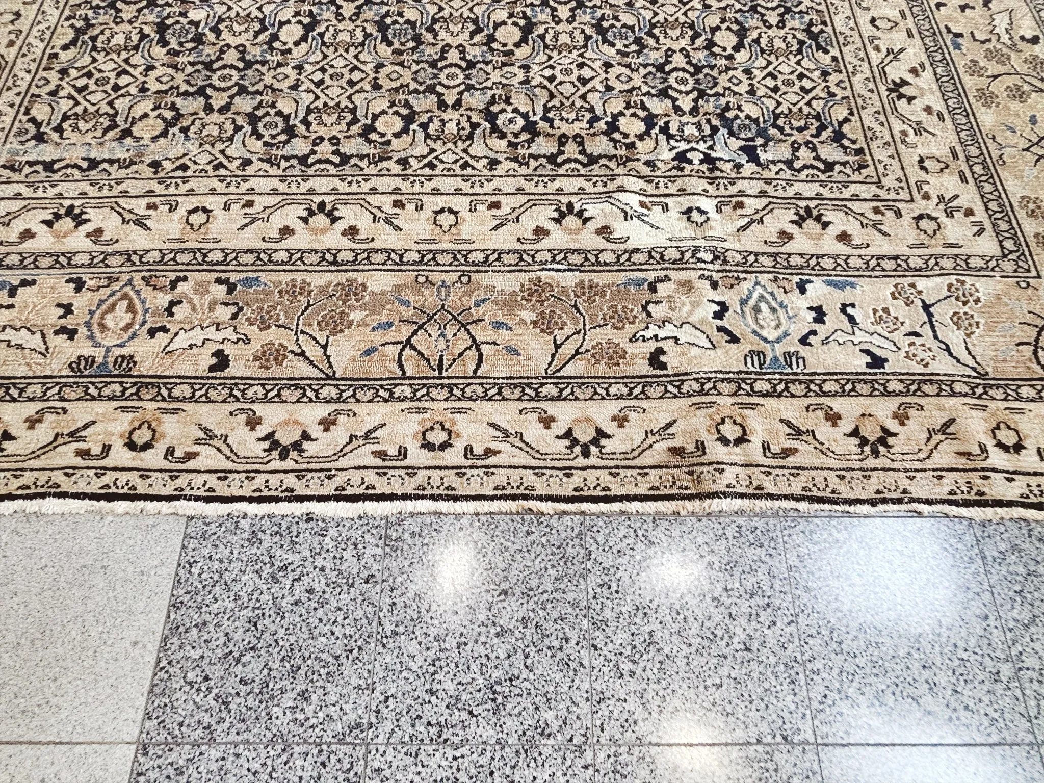 1930s Persian Khorassan Rug | 17' 6" x 10' 9"