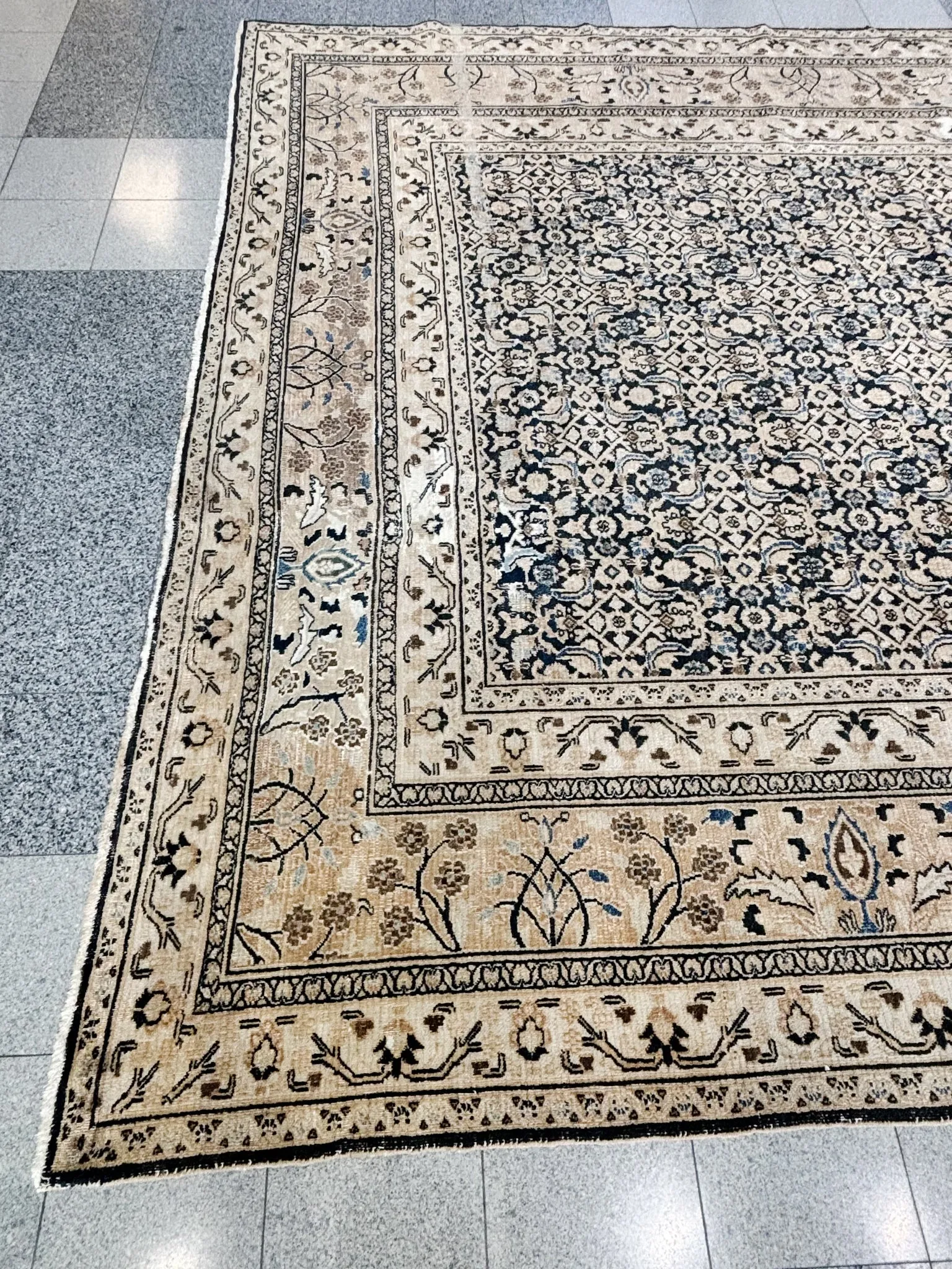 1930s Persian Khorassan Rug | 17' 6" x 10' 9"