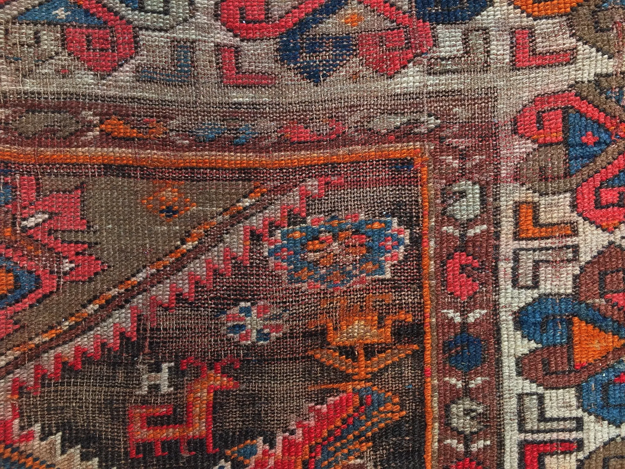 1940s Persian Runner Rug - 55" x 100" - ON HOLD
