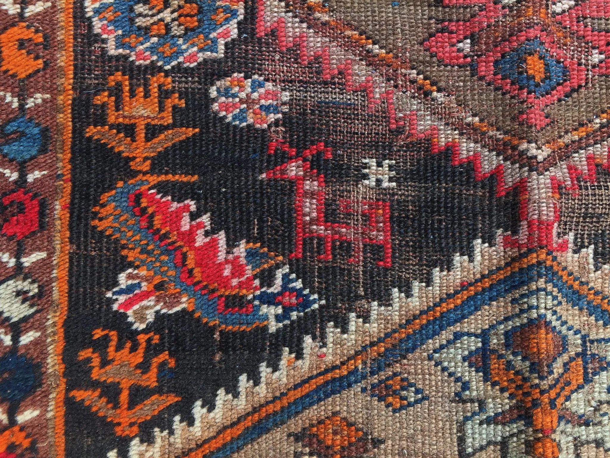 1940s Persian Runner Rug - 55" x 100" - ON HOLD