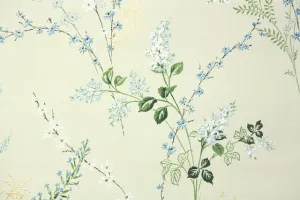 1950s Floral Vintage Wallpaper