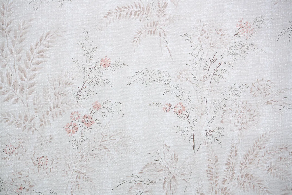 1950s Floral Vintage Wallpaper