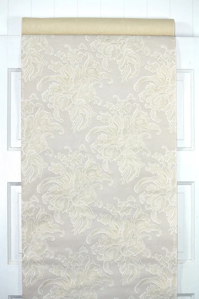 1950s Floral Vintage Wallpaper
