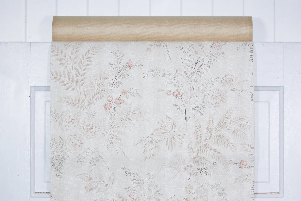 1950s Floral Vintage Wallpaper