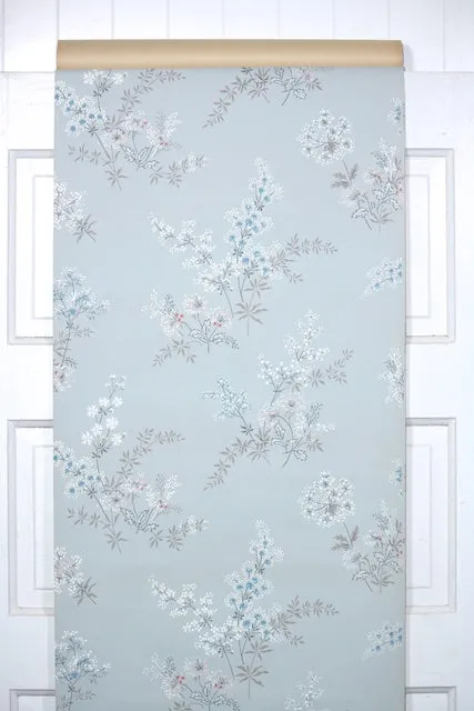 1950s Floral Vintage Wallpaper