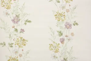 1950s Floral Vintage Wallpaper