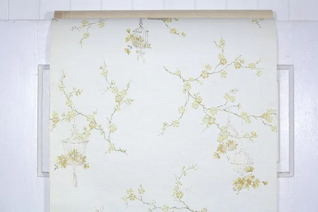 1950s Floral Vintage Wallpaper