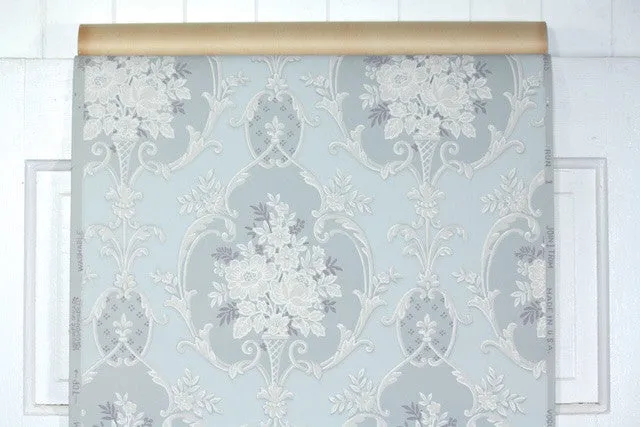 1950s Floral Vintage Wallpaper