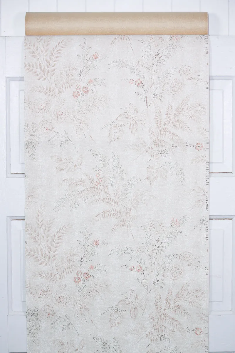 1950s Floral Vintage Wallpaper