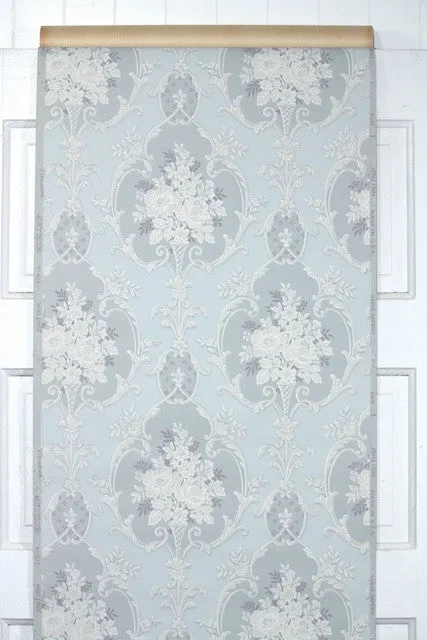 1950s Floral Vintage Wallpaper