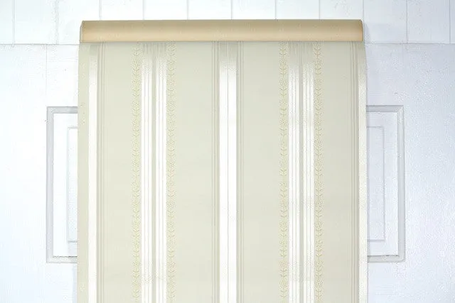 1950s Stripe Vintage Wallpaper