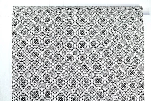 1970s Geometric Vinyl Vintage Wallpaper