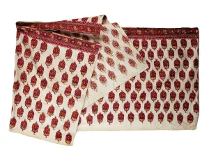 19th C Indian Hand Embroidered Textile Wall Hanging (#7859 | 36 x 172")