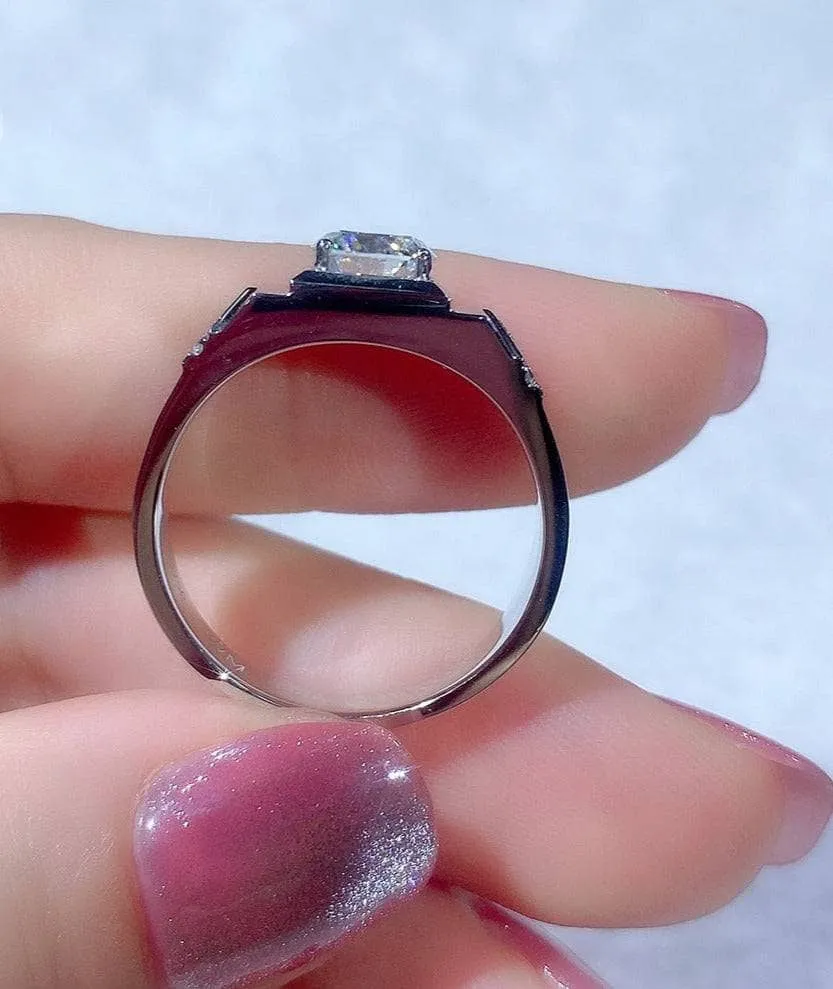 1ct Round Diamond Simple Classic Ring