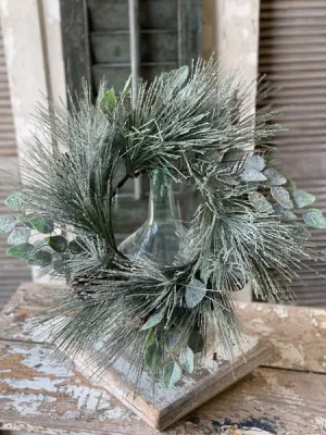 20" glacial mist candle ring