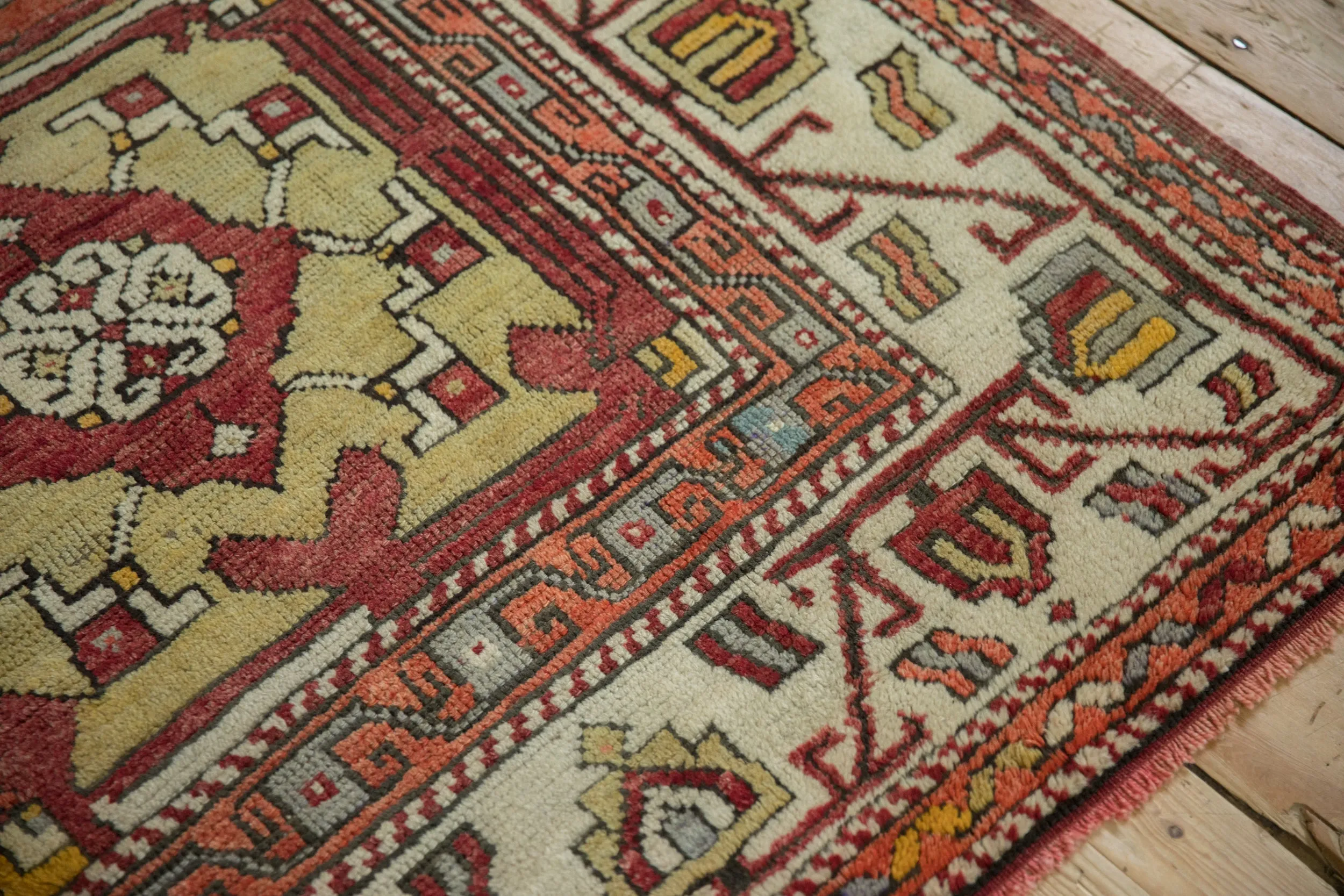5.5x6.5 Vintage Oushak Carpet