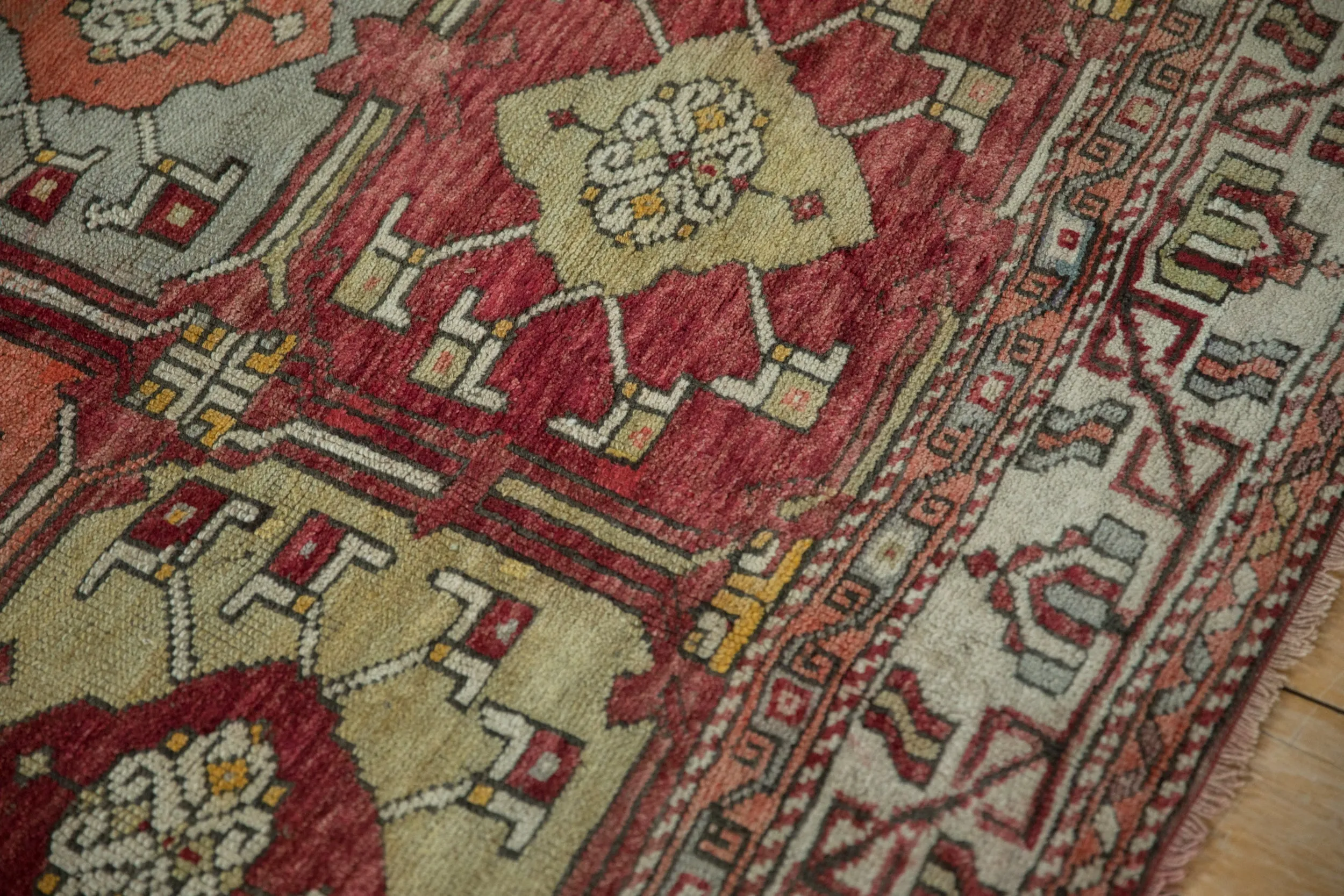 5.5x6.5 Vintage Oushak Carpet