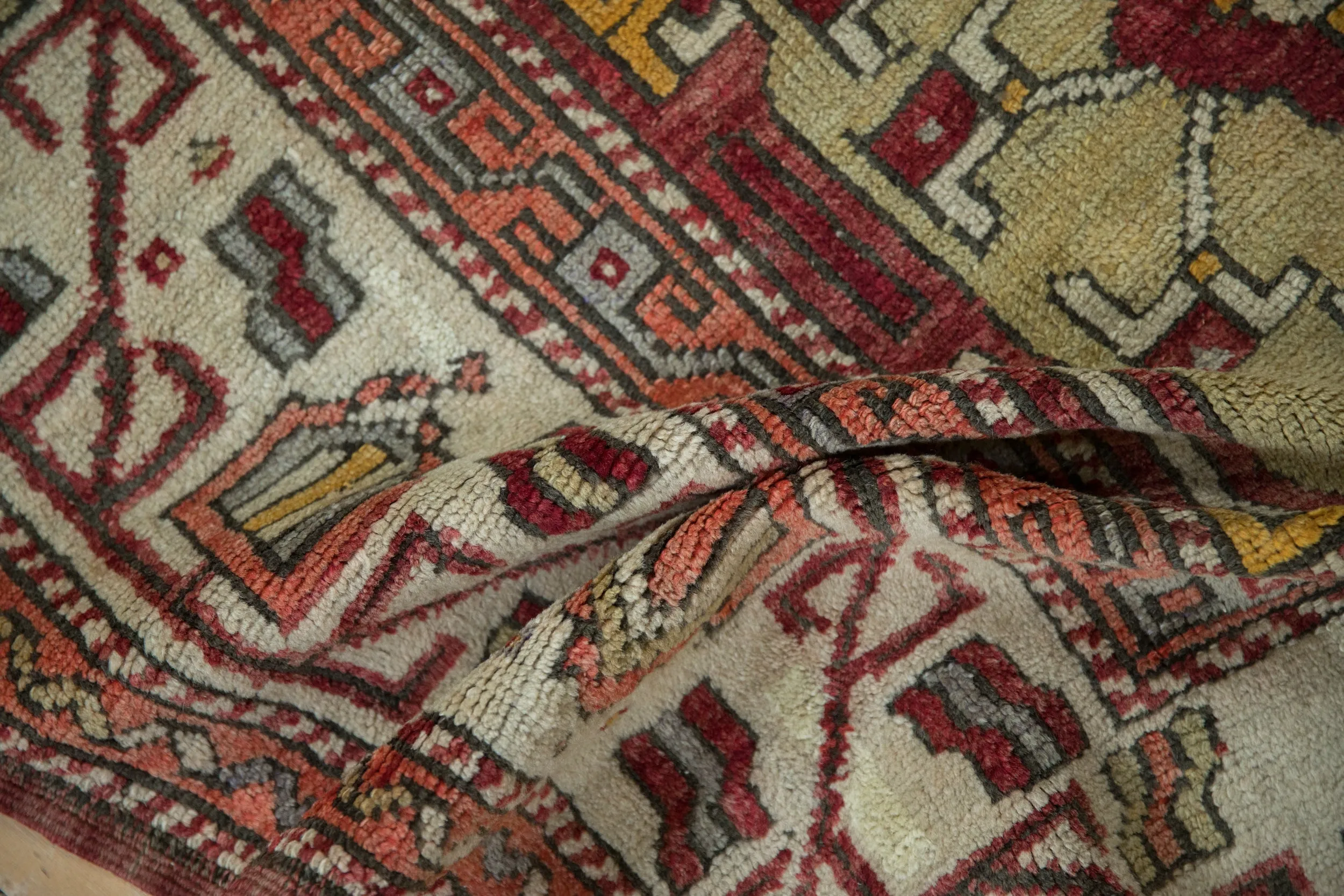 5.5x6.5 Vintage Oushak Carpet