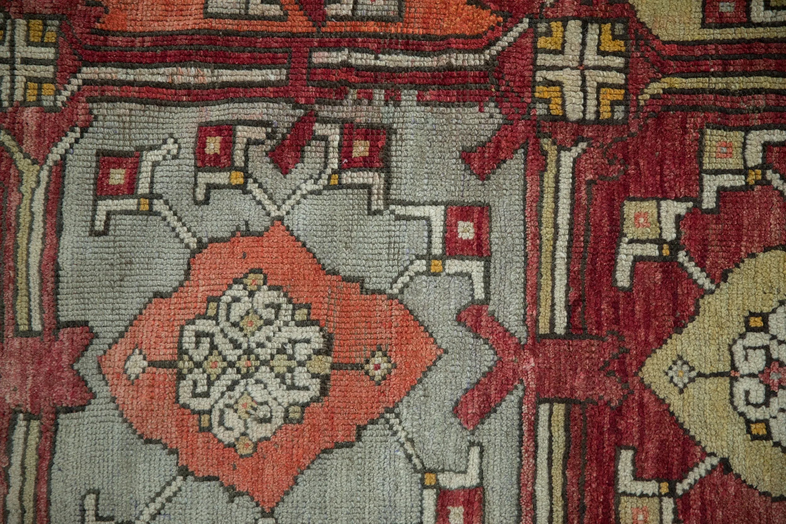 5.5x6.5 Vintage Oushak Carpet