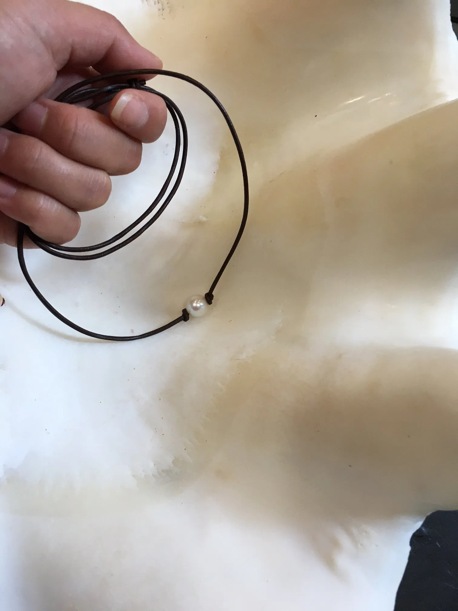 Adjustable Freshwater Pearl Necklace