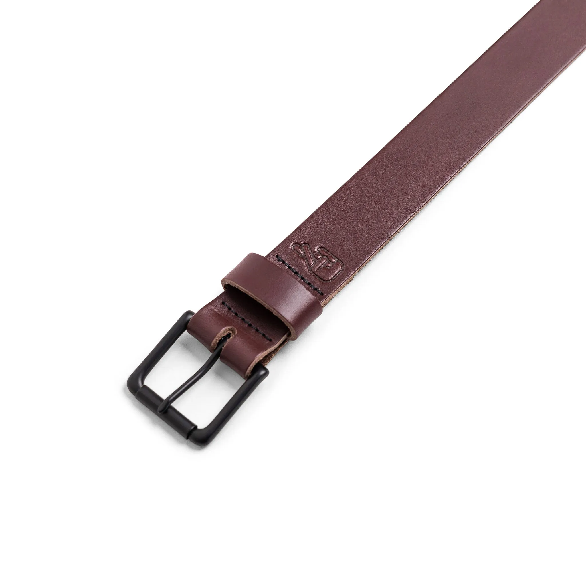 Adventure Leather Belt - Cognac Black