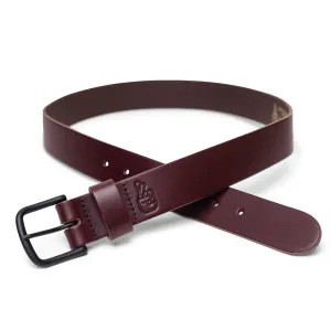 Adventure Leather Belt - Cognac Black