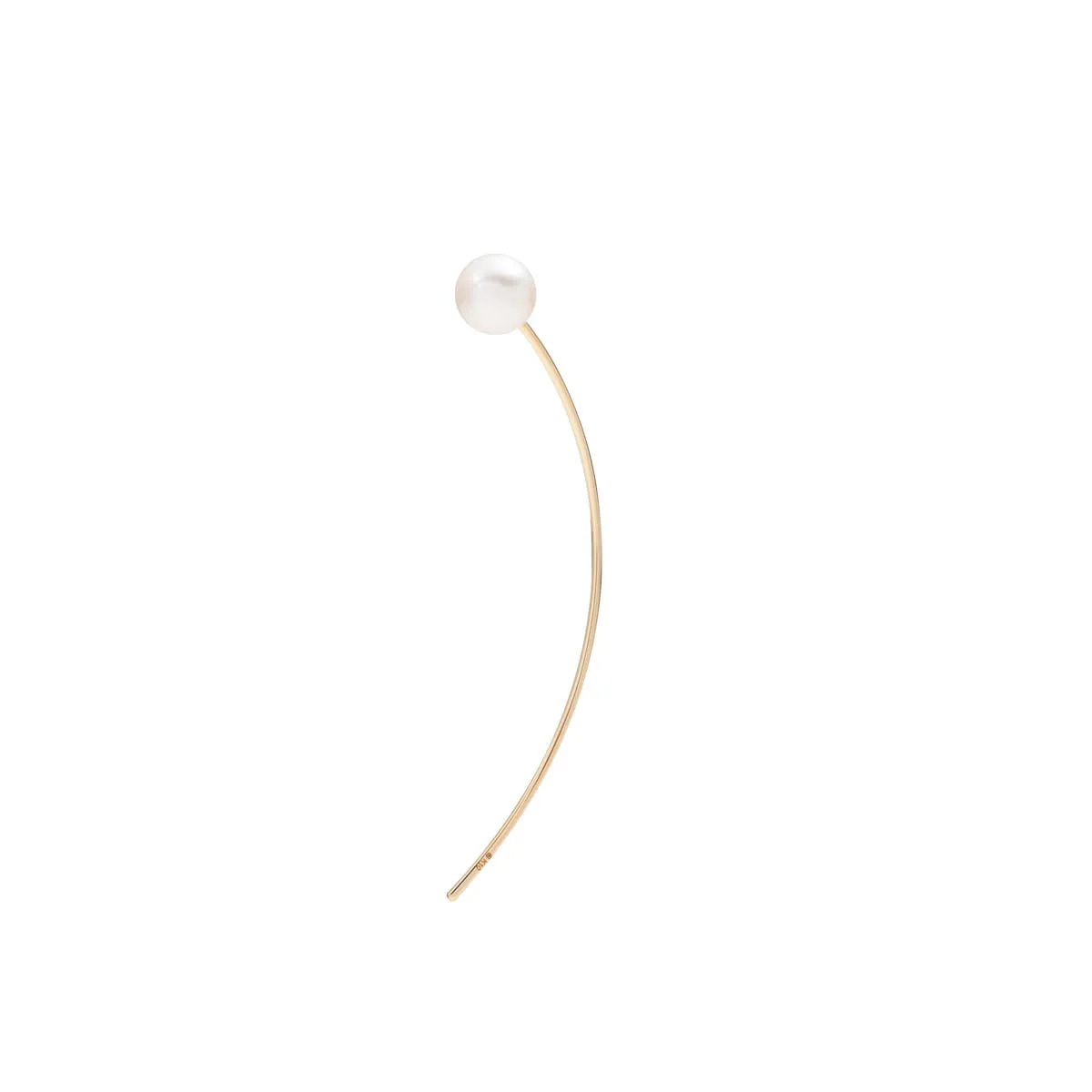 Akoya Pearl Arrow Earring