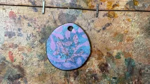 Allegory Gallery Enamel Pendant