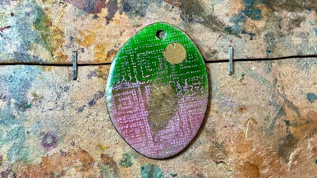 Allegory Gallery Enamel Pendant