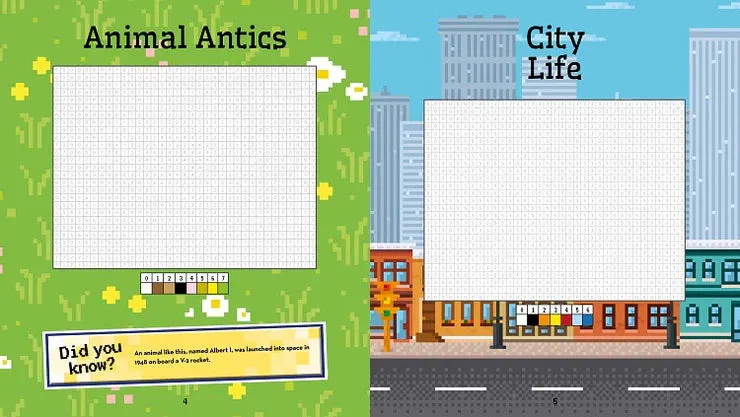 Amazing Pixel Colouring Book