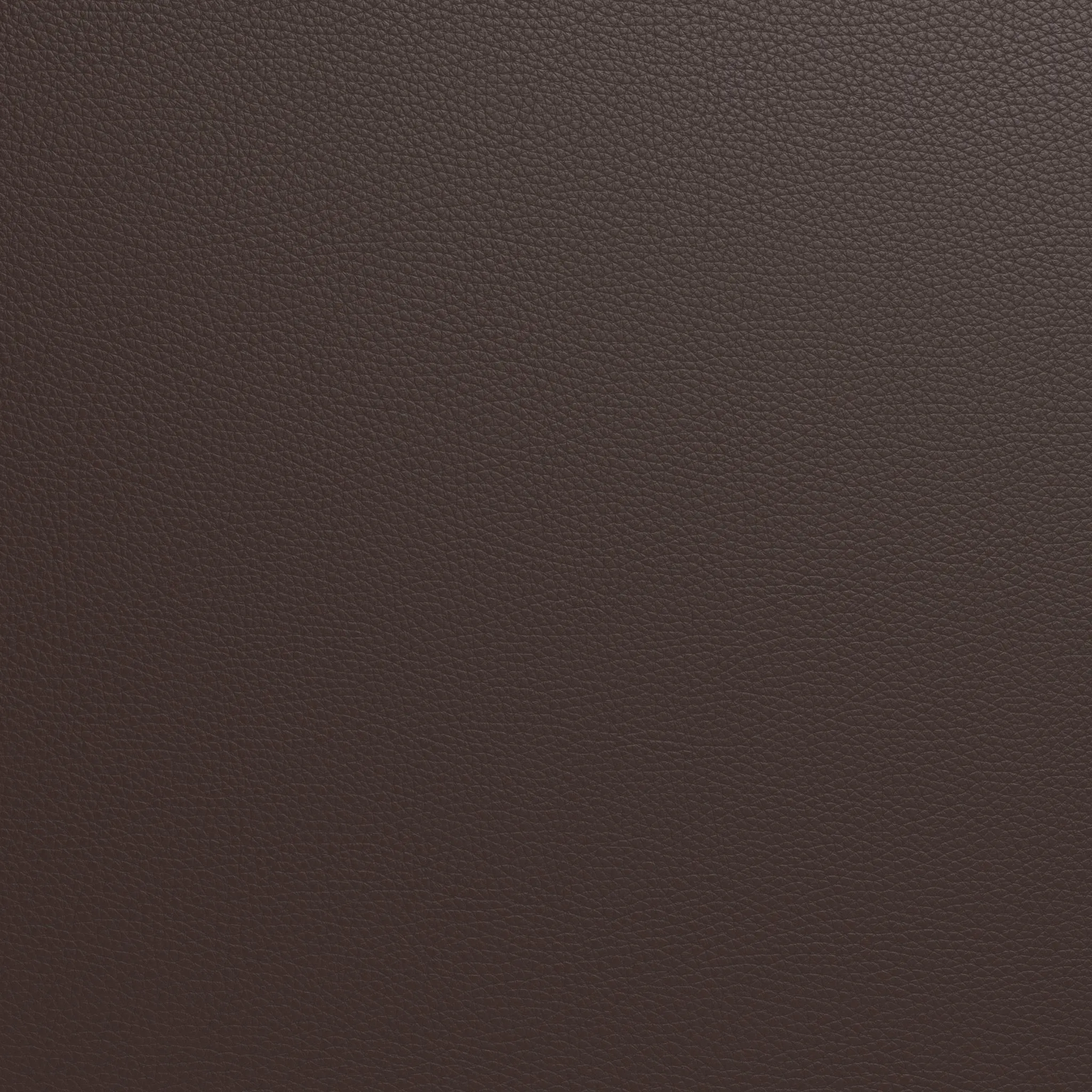 Ari 18" Leather Round Ottoman