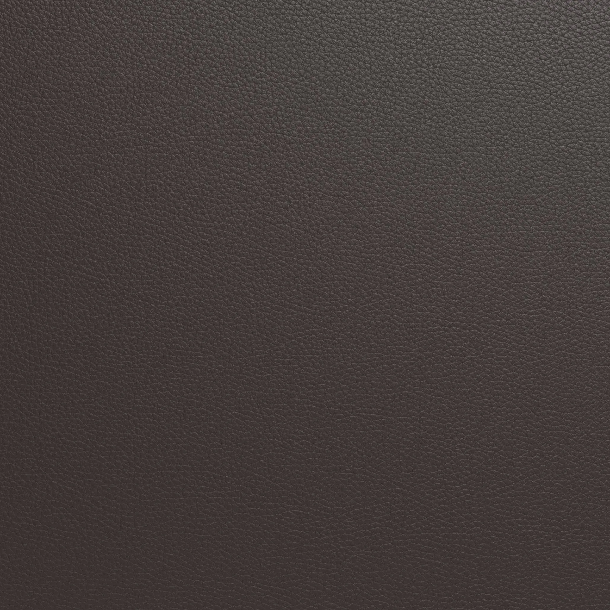 Ari 30" Leather Round Ottoman
