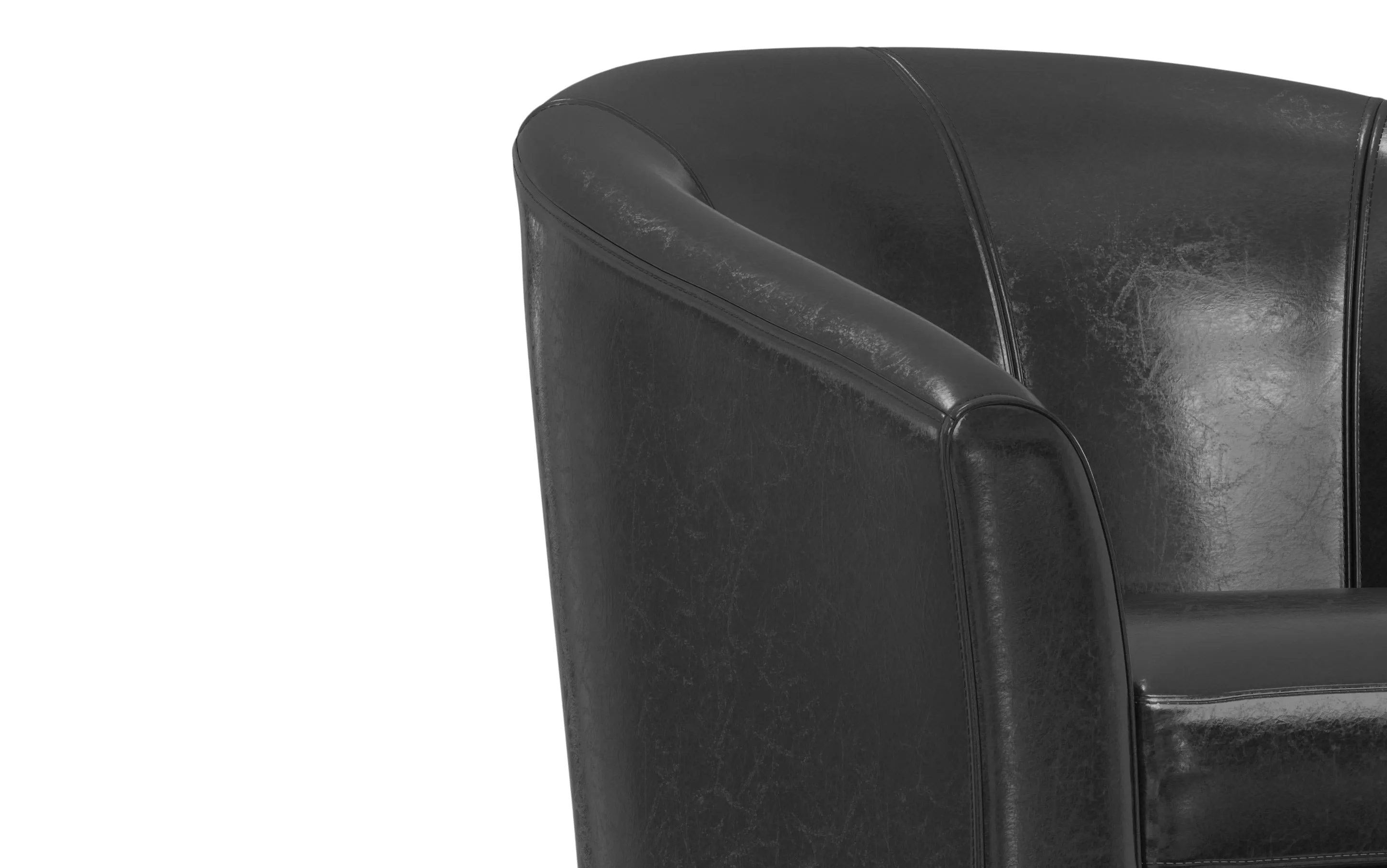 Austin Accent Chair in Vegan Leather