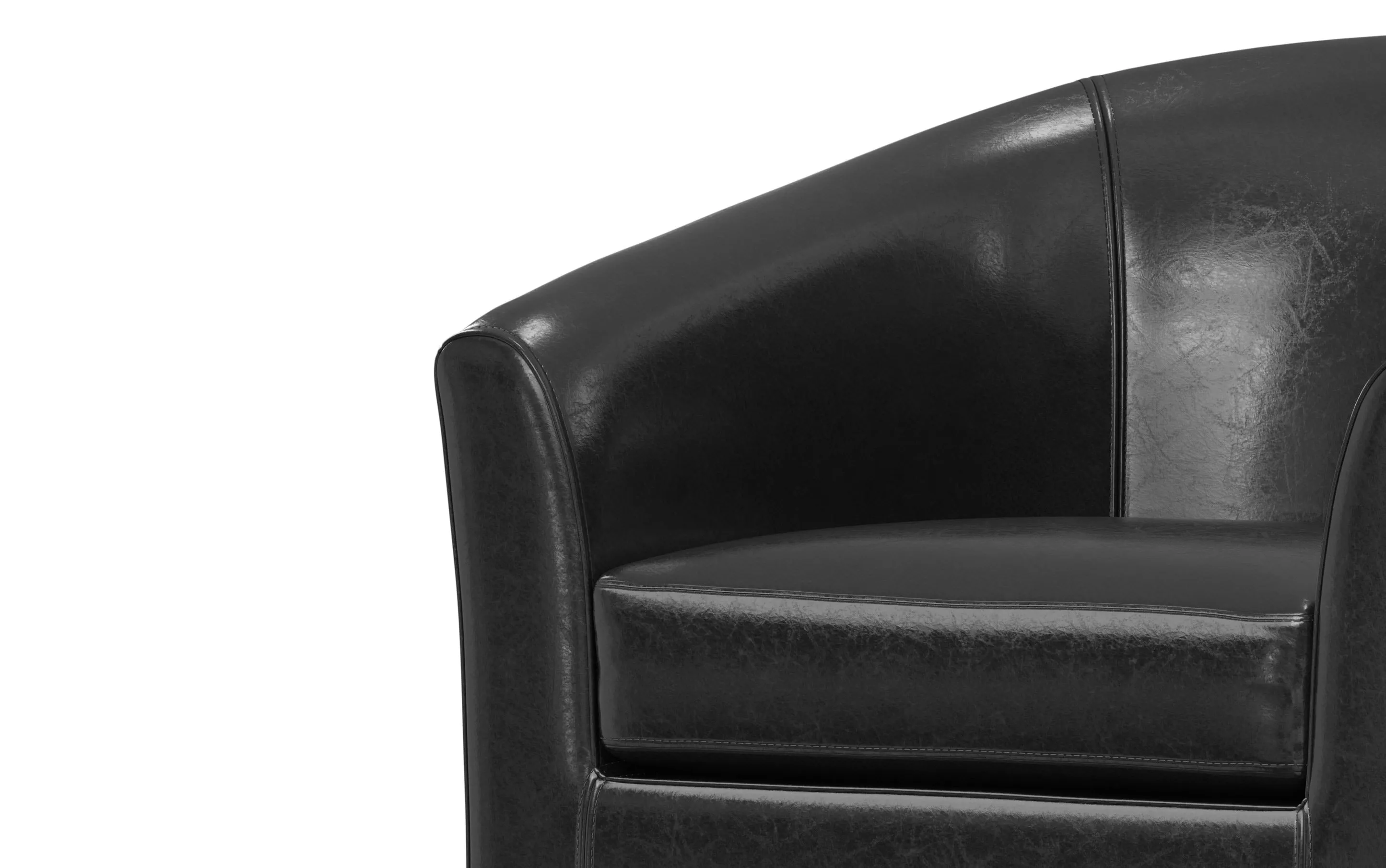 Austin Accent Chair in Vegan Leather