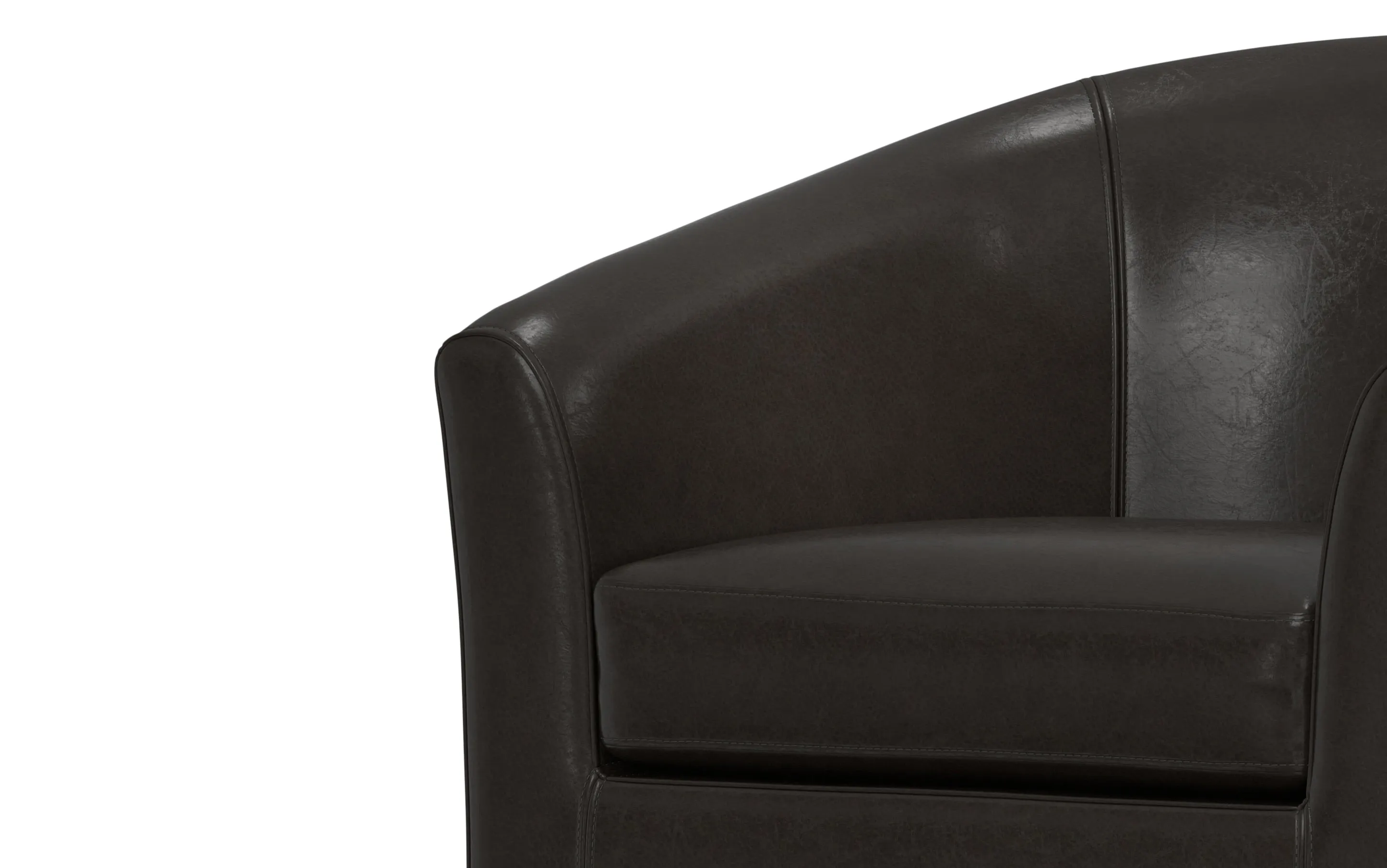 Austin Accent Chair in Vegan Leather