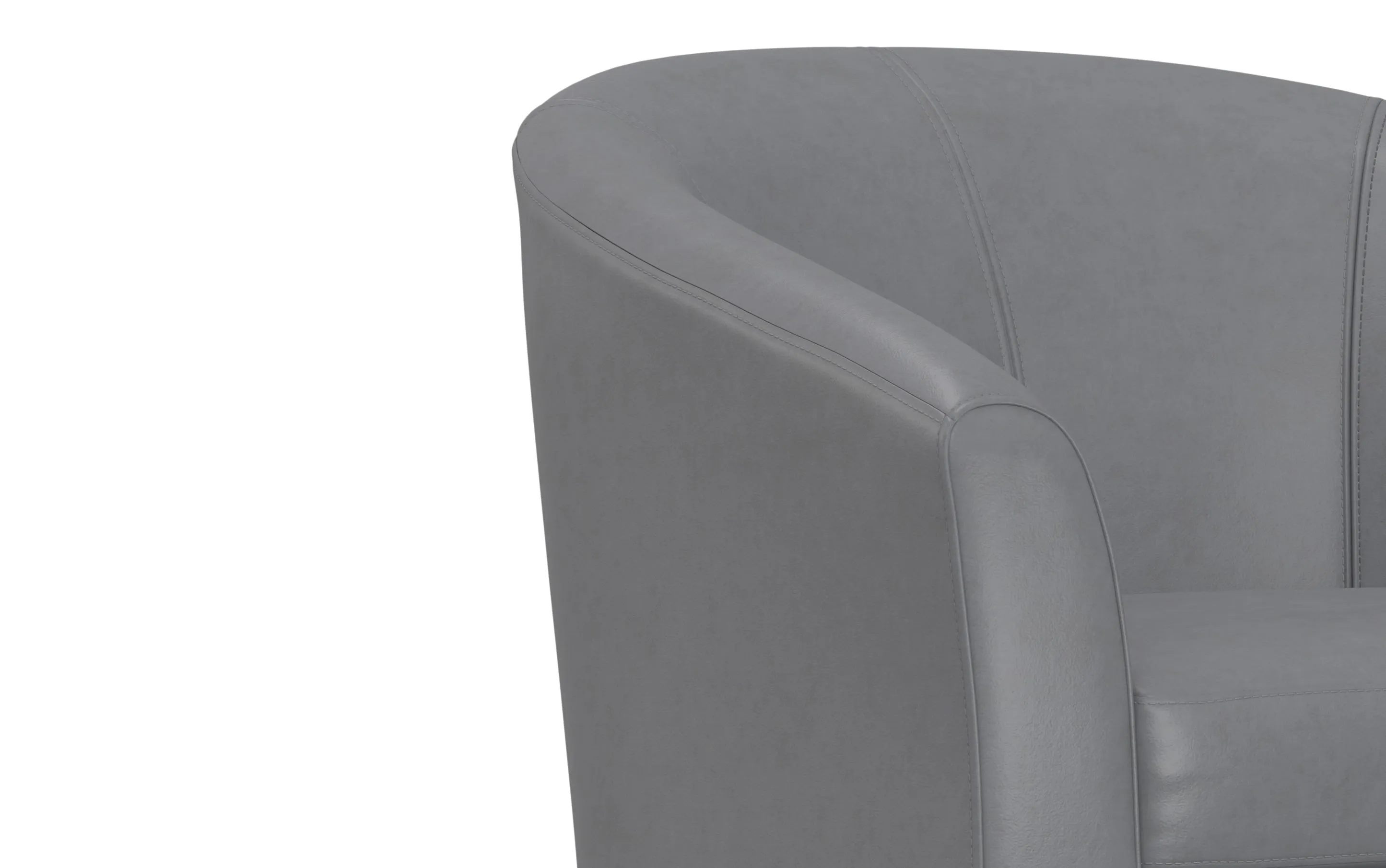 Austin Accent Chair in Vegan Leather
