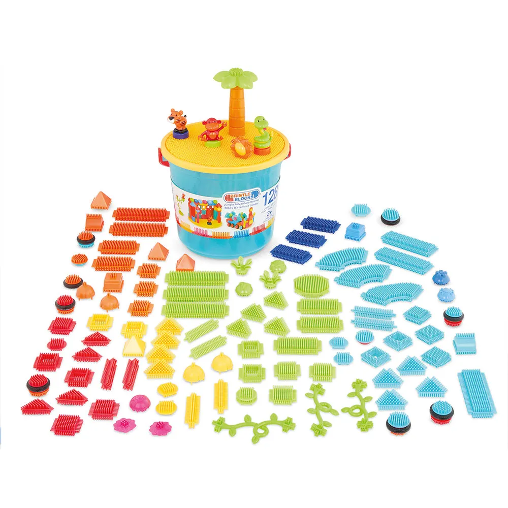 B. Toys Jungle Adventure Bucket 128 Pieces