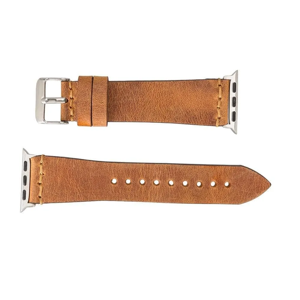 BA7 Style Genuine Leather Apple Watch Band