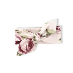 Baby Girl's Rose Cotton Headband