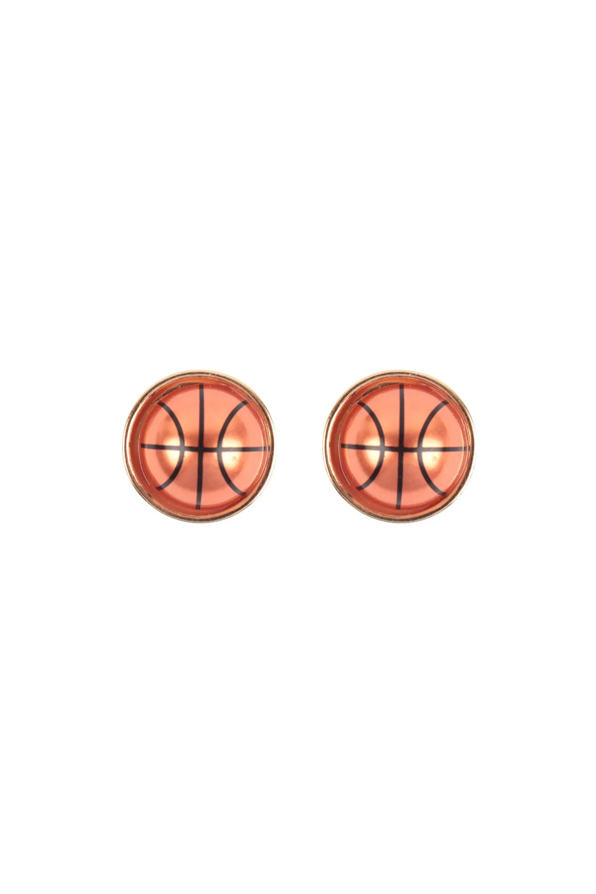 BALL SHAPED PEARL POST EARRINGS