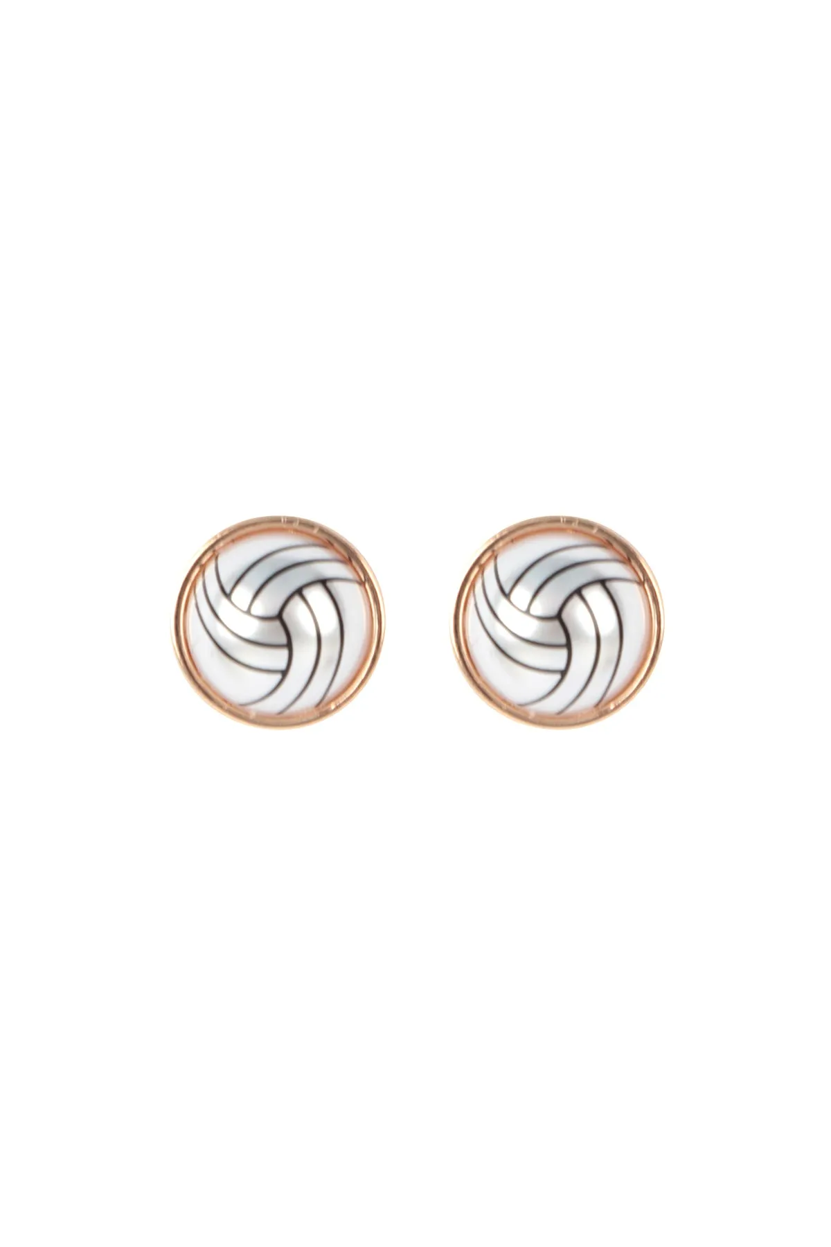 BALL SHAPED PEARL POST EARRINGS